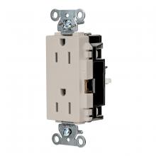 Hubbell Wiring Device-Kellems HBL2152STLA - DECO RCPT, IND, SPRG TRM, 15A 125V, LA