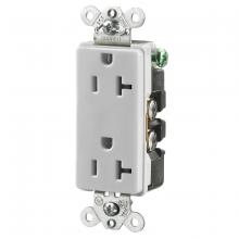Hubbell Wiring Device-Kellems HBL2162OW - STYLE DUP RCPT, 20A 125V, 5-20R, OW