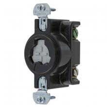 Hubbell Wiring Device-Kellems HBL23000HG - H/LOCK RCPT, 2P3W, 20A 125V HOSP USE