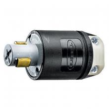 Hubbell Wiring Device-Kellems HBL23004HG - H/LOCK PLUG, 2P3W,  20A 125V HOSP USE