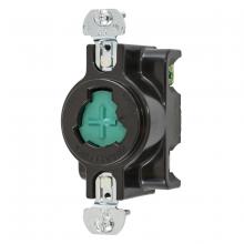 Hubbell Wiring Device-Kellems HBL23030 - H/LOCK RCPT, 2P3W, 20A 125V