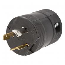 Hubbell Wiring Device-Kellems HBL2331VBK - LKG VAL PLUG, 20A 277V, L7-20P, BK