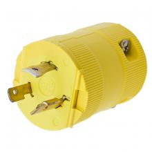 Hubbell Wiring Device-Kellems HBL2331VY - LKG VAL PLUG, 20A 277V, L7-20P, YL
