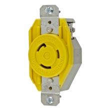 Hubbell Wiring Device-Kellems HBL23CM10 - LKG RCPT, CM, 20A 125V, L5-20R, YM