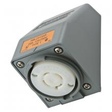 Hubbell Wiring Device-Kellems HBL2410AR - LKG S/SHRD RCPT, L14-20R, ANG SRF MT