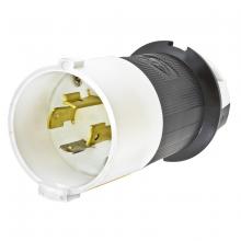 Hubbell Wiring Device-Kellems HBL2411SA - LKG S/SHRD ANG PLG, 20A125/250V,L14-20P