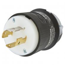 Hubbell Wiring Device-Kellems HBL2441 - LKG PLUG, 20A 120/208V, L18-20P, BK