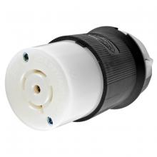 Hubbell Wiring Device-Kellems HBL2523 - LKG CONN, 20A 277/480V, L22-20R, B/W