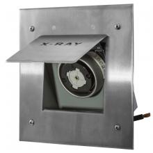 Hubbell Wiring Device-Kellems HBL25505 - H/LOCK RCPT, 2P3W, 50A 250V, X-RAY, SS