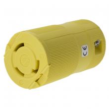 Hubbell Wiring Device-Kellems HBL26CM13V - LKG VAL CONN, CM, 30A 125V, L5-30R, YL