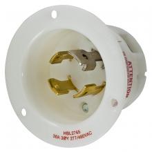 Hubbell Wiring Device-Kellems HBL2765 - LKG FLG-INLT, 30A 3PH 277/480V, L19-30P