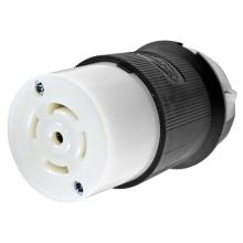 Hubbell Wiring Device-Kellems HBL2833 - LKG CONN, 30A 3P 347/600V, L23-30R, B/W