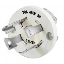 Hubbell Wiring Device-Kellems HBL28W76IN - WATERTIGHT PLG,L16-30P, REPL INT