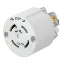 Hubbell Wiring Device-Kellems HBL29W75IN - WT INTERIOR NEMA L15-30R, 30A/250V, 3PH