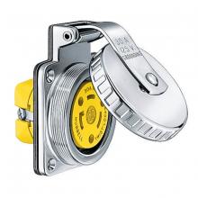 Hubbell Wiring Device-Kellems HBL303SSO - MARINE HULL OUTLET, 30A 125V, SS