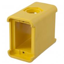 Hubbell Wiring Device-Kellems HBL3080 - PORTABLE OUTLET BOX, BLANK, YELLOW