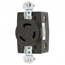 Hubbell Wiring Device-Kellems HBL3330G - LKG RCPT, 30A 3PH 250V, 3P3W