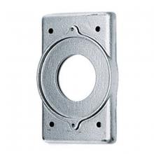 Hubbell Wiring Device-Kellems HBL3394 - DEVICE PLT, 1.718", 1G, CAST ALUMINUM