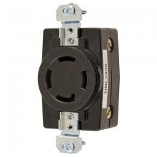 Hubbell Wiring Device-Kellems HBL3430 - LKG RCPT, 30A 120/208V, 4P4W