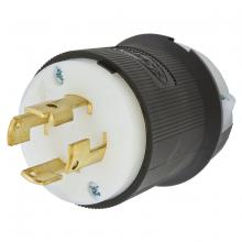 Hubbell Wiring Device-Kellems HBL3431GCB - LKG PLUG, 30A 3PH 250V, 3P4W