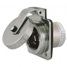 Hubbell Wiring Device-Kellems HBL363SSX - SHORE POWER INLET, 63A 230V 1 PH , SS