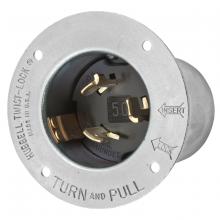 Hubbell Wiring Device-Kellems HBL3775 - LKG FLG INLT, 50A 250VDC/600VAC, 3P4W