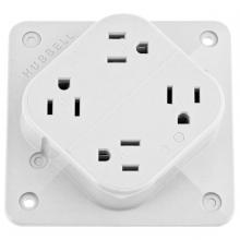 Hubbell Wiring Device-Kellems HBL415W - HBL HBL415W