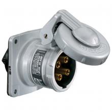 Hubbell Wiring Device-Kellems HBL430RS1WR - PS, IEC, RECP, 3P4W, 30A 600V, S1 REV