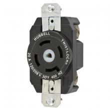 Hubbell Wiring Device-Kellems HBL45905 - LKG RCPT, VARILOAD, 4P5W, 20A 120/208V