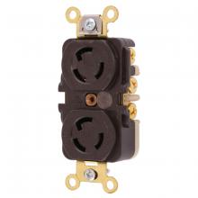 Hubbell Wiring Device-Kellems HBL4700RT - LKG DX RCPT RING-TERM 15A/125V,L5-15R,BR