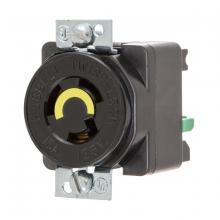 Hubbell Wiring Device-Kellems HBL4713ST - LKG PANEL RCPT, 15A 125V, L5-15R, BK, ST