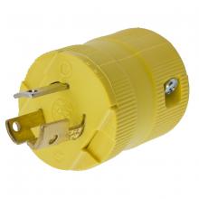 Hubbell Wiring Device-Kellems HBL4773VY - LKG VAL PLUG, 15A 277V, L5-7P, YL