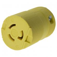 Hubbell Wiring Device-Kellems HBL4779VY - LKG VAL CONN, 15A 277V, L7-15R, VAL, YL