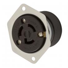Hubbell Wiring Device-Kellems HBL4785 - LKG FLG-RCPT, 15A 277 VAC, L7-15R, SS