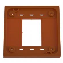 Hubbell Wiring Device-Kellems HBL4APO - ADAPTER PLATE, 4-PLEX, OR