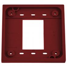 Hubbell Wiring Device-Kellems HBL4APR - ADAPTER PLATE, 4-PLEX, RD