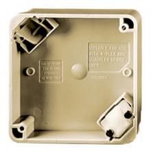 Hubbell Wiring Device-Kellems HBL4PBI - 4-PLEX PORT BOX, IV