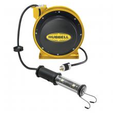 Hubbell Wiring Device-Kellems HBL70163LED - CORD REEL W/LED HAND LAMP, 70' 16/3