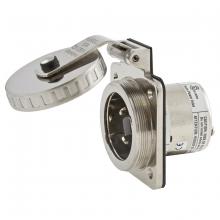 Hubbell Wiring Device-Kellems HBL504SSELCI - MARINE INLET, 50A 125/250V, ELCI KIT