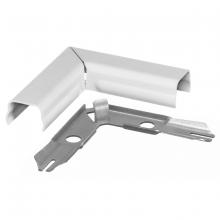 Hubbell Wiring Device-Kellems HBL511W - RACEWAY, 90 FLAT ELBOW, HBL500 SER, WHI