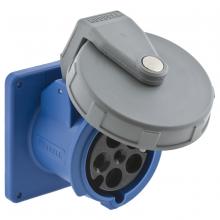Hubbell Wiring Device-Kellems HBL516R1W - PS, IEC, RECP, 4P5W, 16A, BARGEVAPORCONT
