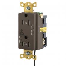 Hubbell Wiring Device-Kellems HBL5262LC2 - LOAD CTRL DR, FULL CTRLD, 15A, 5-15R, BR