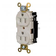 Hubbell Wiring Device-Kellems HBL5262STLA - DPLX RCPT, IND, SPRG TRM, 15A 125V, LA