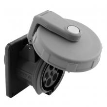 Hubbell Wiring Device-Kellems HBL530R5W - PS, IEC, RECP, 4P5W, 30A 347/600V,4X/69K