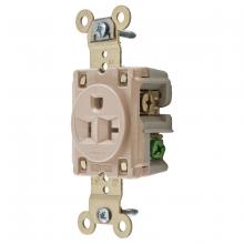 Hubbell Wiring Device-Kellems HBL5361LA - SGL RCPT, IND GRD, 20A 125V, 5-20R, LA
