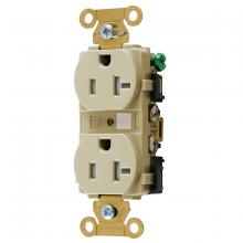 Hubbell Wiring Device-Kellems HBL5362ITR - DUP RCPT, IND, TR, 20A/125V, 5-20R, IV
