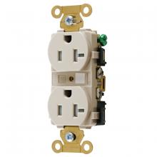 Hubbell Wiring Device-Kellems HBL5362LATR - DUP RCPT, IND, TR, 20A/125V, 5-20R, LA