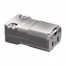 Hubbell Wiring Device-Kellems HBL5969VGY - VALISE CONN, 15A 125V, 5-15R, GY