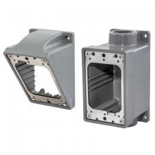 Hubbell Wiring Device-Kellems HBL6083AK - WATERTIGHT ADAP KIT, 3/4", GRAY