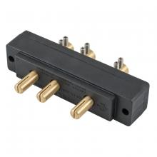 Hubbell Wiring Device-Kellems HBL60SPMR - 60A STAGE PIN MALE REC, DSS